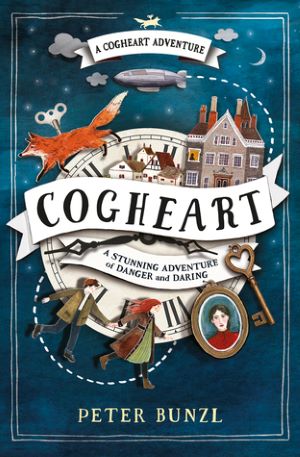 Book cover - Cogheart by Peter Bunzl 