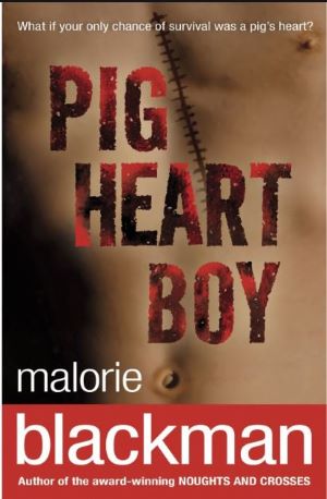 Book cover - Pig Heart Boy by Malorie Blackman