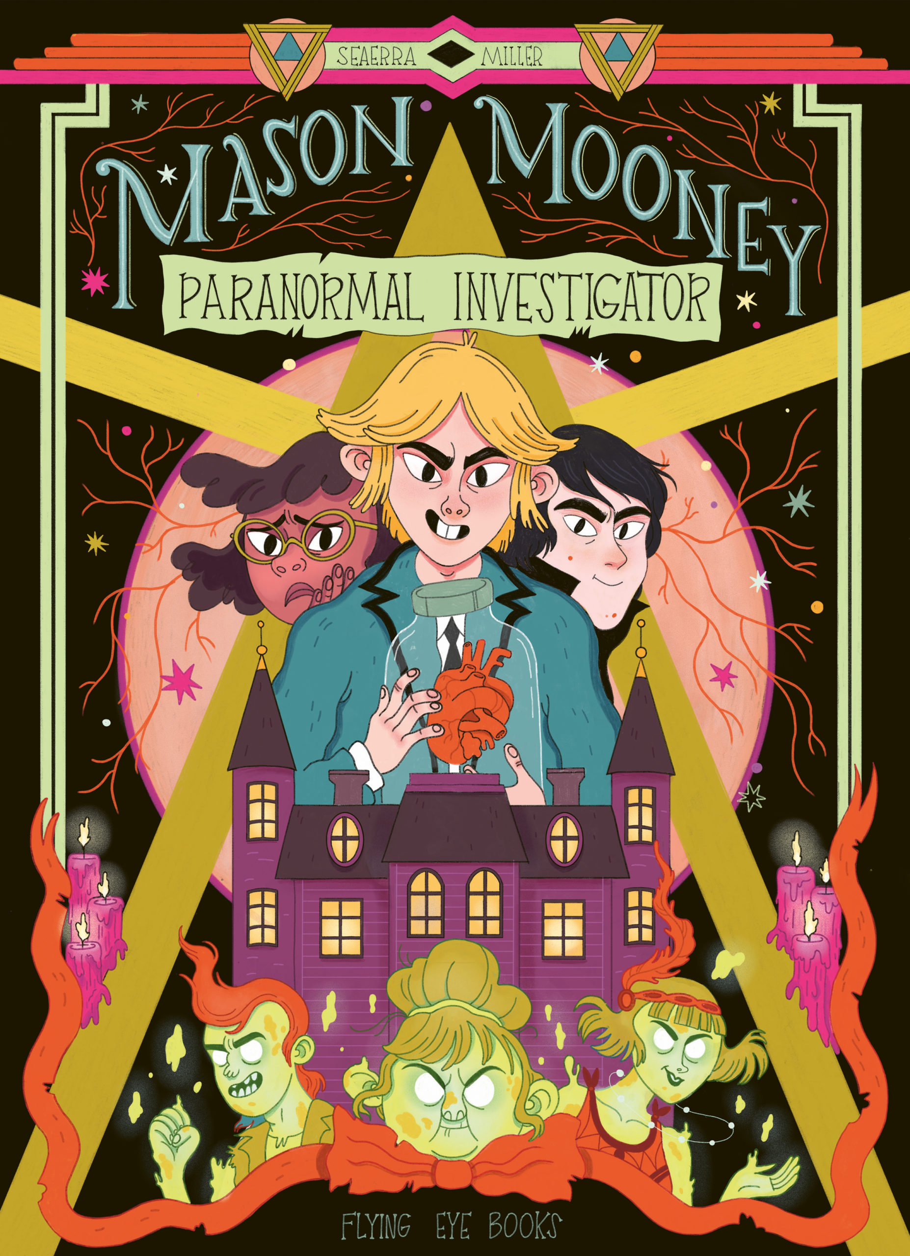 Book cover - Mason Mooney: Paranormal Investigator by Seaerra Miller.